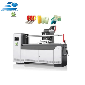 MÁY CẮT CUỘN BĂNG NHỰA PVC BOPP PP PET FILM TỰ ĐỘNG