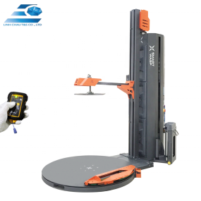Máy quấn màng pallet hoàn toàn tự động, máy quấn màng co, máy quấn màng tự động đa chức năng