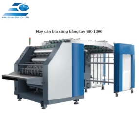 MÁY CÁN BÌA CARTON BÁN TỰ ĐỘNG BK-1300