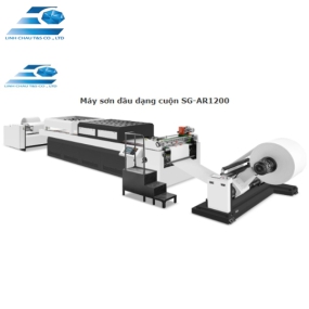 MÁY TRÁNG PHỦ LĂN SƠN UV DẠNG CUỘN GIẤY KRAFT