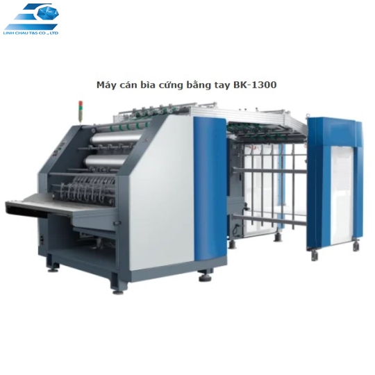 MÁY CÁN BÌA CARTON BÁN TỰ ĐỘNG BK-1300