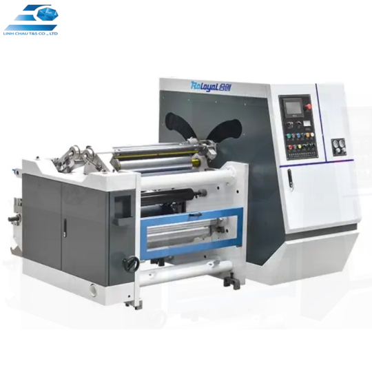 MÁY CHIA CUỘN GIẤY NHÔM PVC PE CHÍNH XÁC CAO