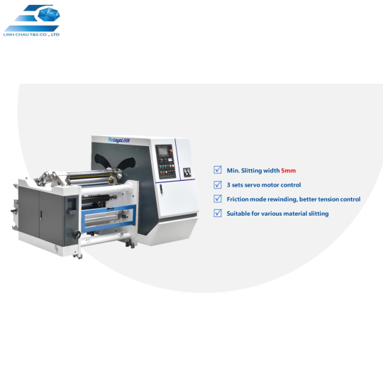 MÁY CHIA CUỘN GIẤY NHÔM PVC PE CHÍNH XÁC CAO