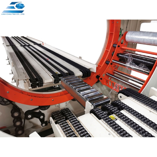 MÁY QUẤN MÀNG PE NẰM NGANG TỰ ĐỘNG  / MÁY QUẤN MÀNG NẰM NGANG TỰ ĐỘNG 