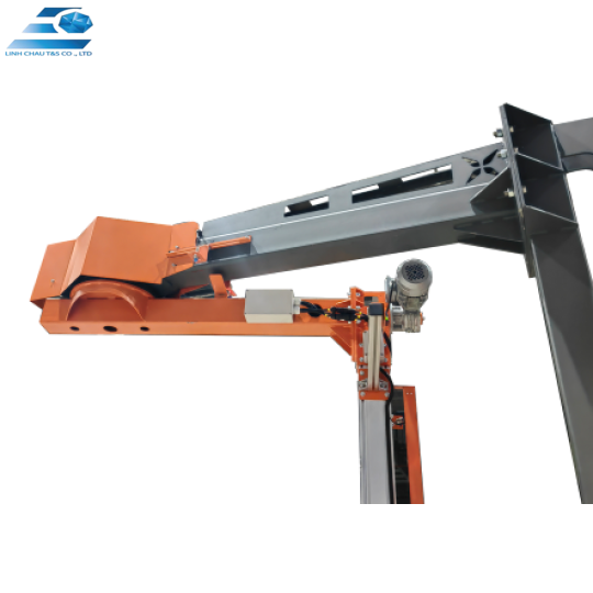 MÁY QUẤN MÀNG PALLET CÁNH TAY QUAY