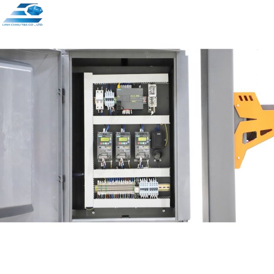 Máy quấn màng pallet hoàn toàn tự động, máy quấn màng co, máy quấn màng tự động đa chức năng