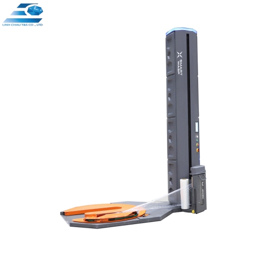 Máy quấn màng bọc pallet tự động hoàn toàn M, máy quấn màng co pallet.