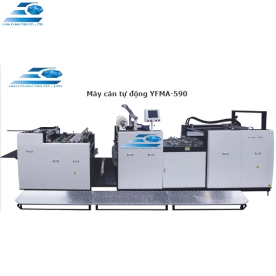 MÁY CÁN MÀNG NHIỆT OPP PET PVC TỰ ĐỘNG YFMA-590